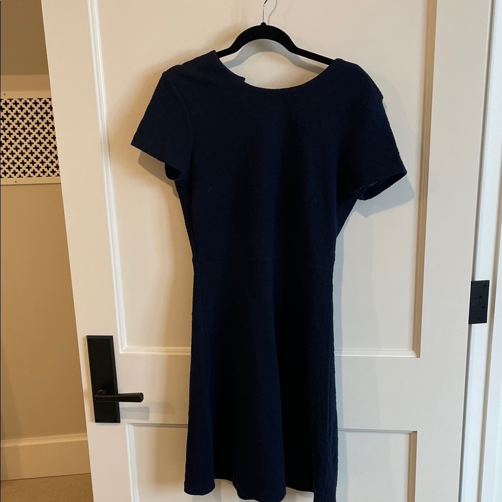 J. McLaughlin Classic Navy Mini Dress